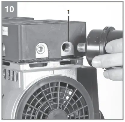 Einhell TE AC 24 Silent Oil Free Air Compressor - Figure 3