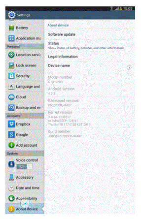 Samsung Galaxy Tab 3 - Update software fig-2