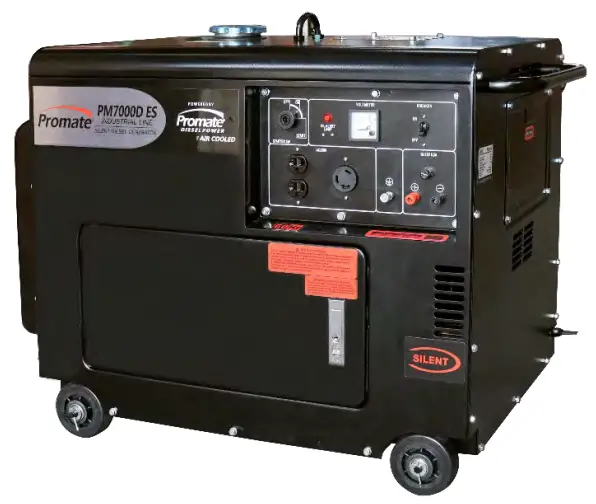 Promate 7000D Air-Cooled Diesel Generator -