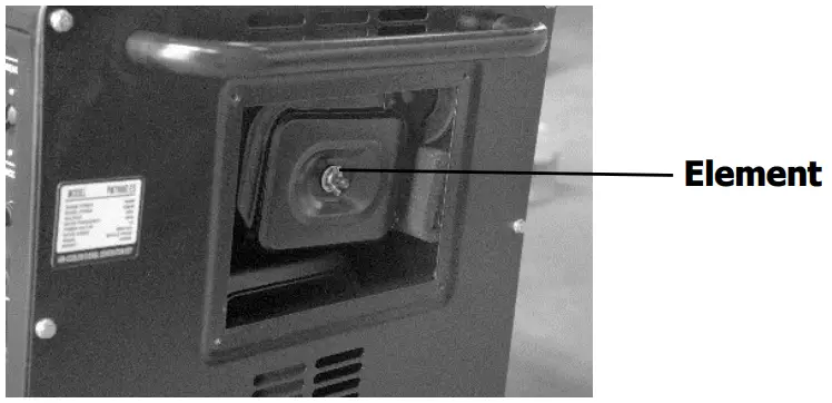 Promate 7000D Air-Cooled Diesel Generator - Element