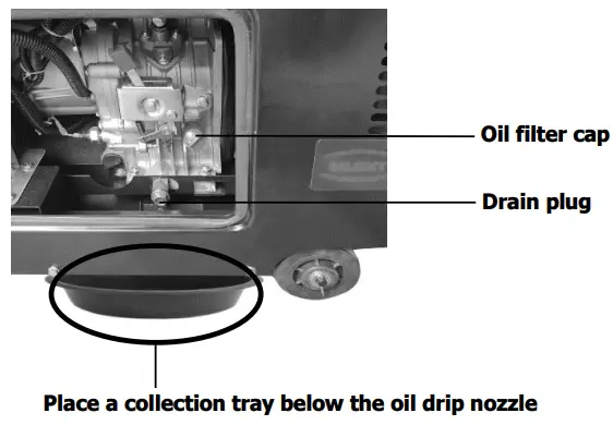 Promate 7000D Air-Cooled Diesel Generator - drip nozzle
