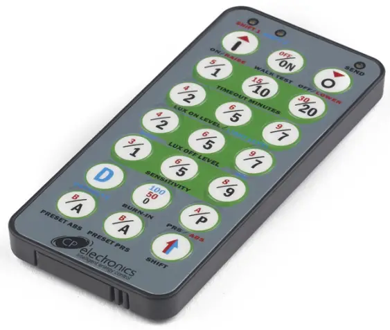 CP electronics UHS5 Compact Infra Red Commissioning Handset -