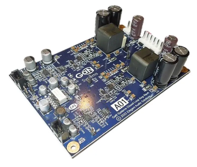 Gan Systems GS-EVM-AUD-AMPCL1-GS Turnkey Closed Loop Analog Class-D Amplifier Module - Figure 1