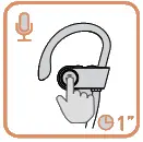 Tranya X2 Wireless In Ear Headphones Earbuds - button 4