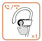 Tranya X2 Wireless In Ear Headphones Earbuds - button 5