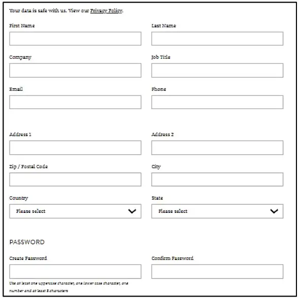 TSI LINK Account Registration - overview 3