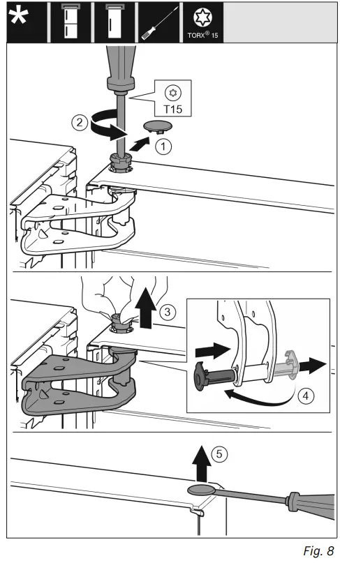 LIEBHERR C5740IM Quality Design and Innovation Freezer - Reversing the door