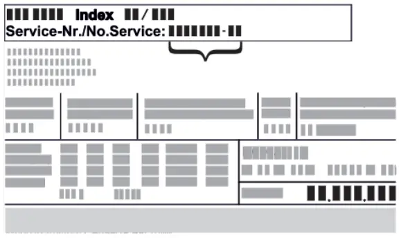LIEBHERR C5740IM Quality Design and Innovation Freezer - serial Tag