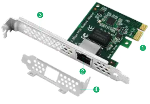 NETELY I225T1 2.5Gbps PCIE Network Adapter -
