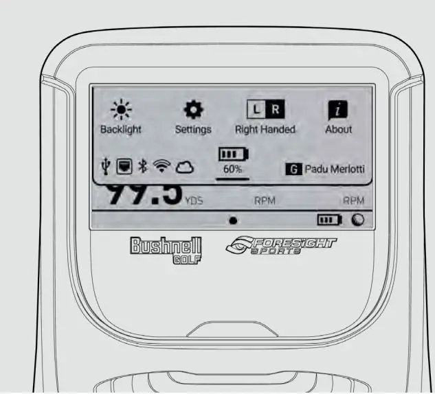 Bushnell 501000 Launch-Pro User Manual - Quick Settings