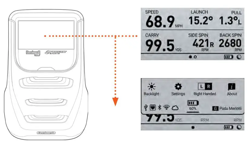 Bushnell 501000 Launch-Pro User Manual - Quick Settings
