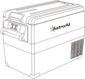 AstroAI ASIPF45B Portable Refrigerator Freezer