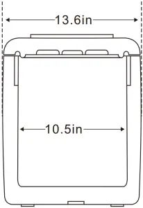 AstroAI ASIPF45B - SIZE DESCRIPTION 2