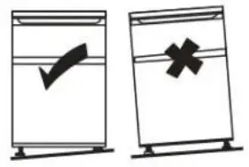 CANDY CCTOS 502WHN Refrigerator - Leveling