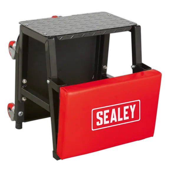 SEALEY SCR16 Mechanics Utility Seat and Kick featured