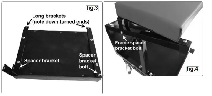 SEALEY SCR16 Mechanics Utility Seat and Kick fig2
