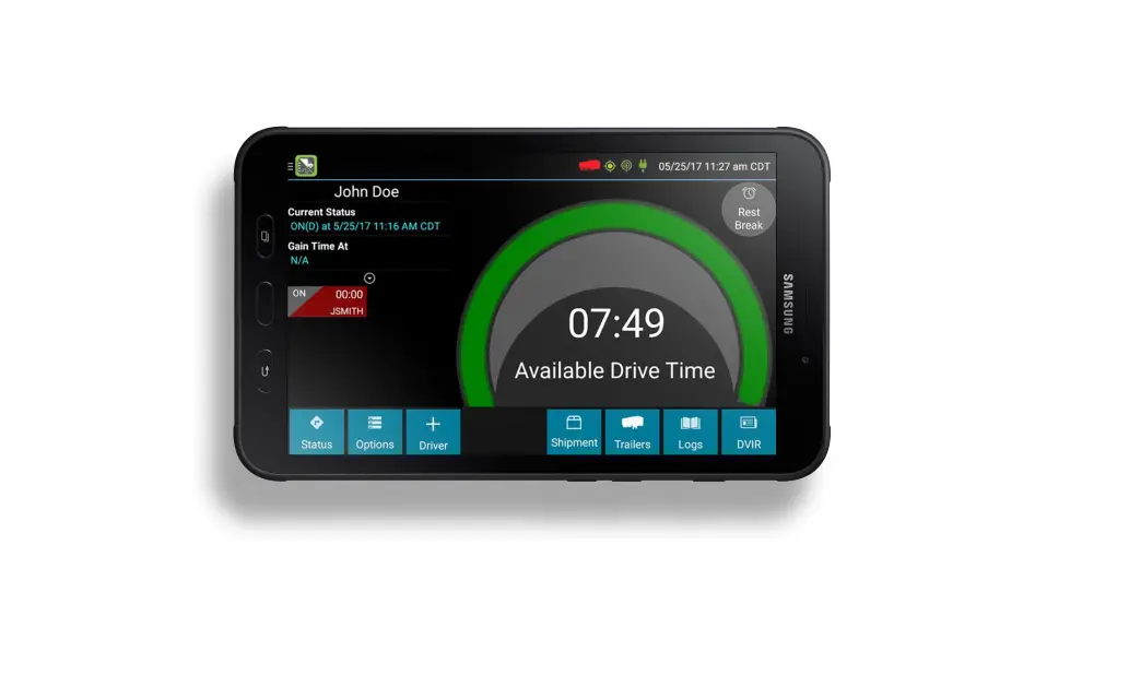 Trimble Oil And Gas - Android Eld V2.0 5531+ Tabactive2 User Manual
