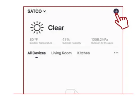 SATCO S11255 Starfish Smart WiFi Lights- Add Devices