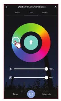 SATCO S11255 Starfish Smart WiFi Lights-Color Changing