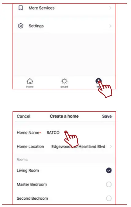 SATCO S11255 Starfish Smart WiFi Lights- Create a Home