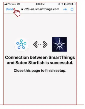 SATCO S11255 Starfish Smart WiFi Lights - SMART THINGS 4