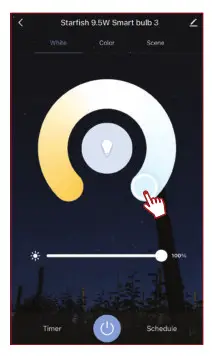 SATCO S11255 Starfish Smart WiFi Lights- Tunable White