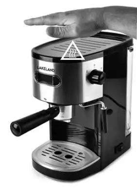 Allow the appliance to fully cool