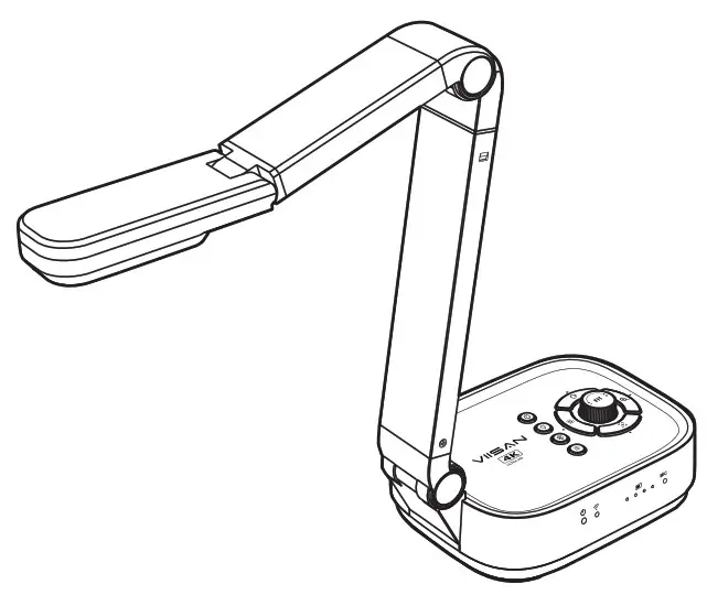 VIISAN P4W 4K Wireless Document Camera - Cover