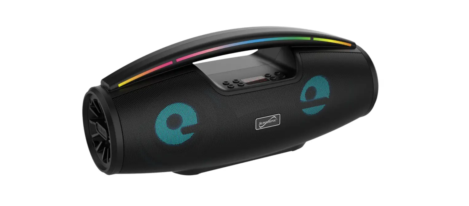 Supersonic Sc-2322bt Bluetooth Speaker Instruction Manual