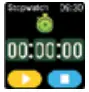 Stopwatch interface