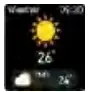 Weather interface
