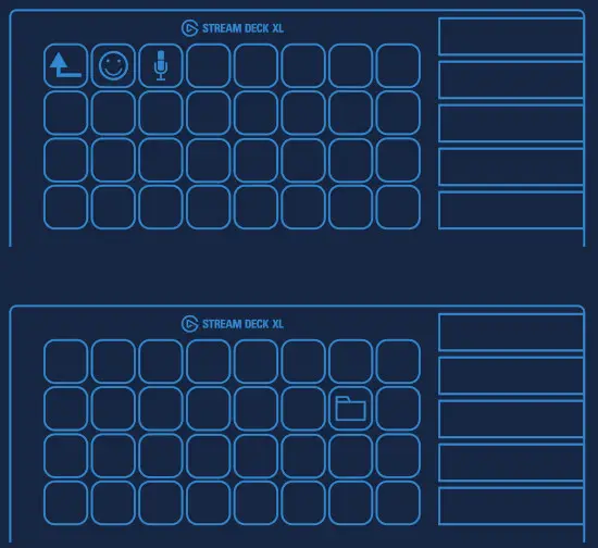 elgato 20GAT9902 Stream Deck XL- back key