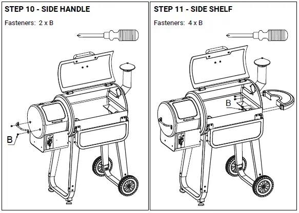 Z GRILLS 450A Wood Pellet Smoker Grill Fig10