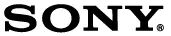 SONY logo