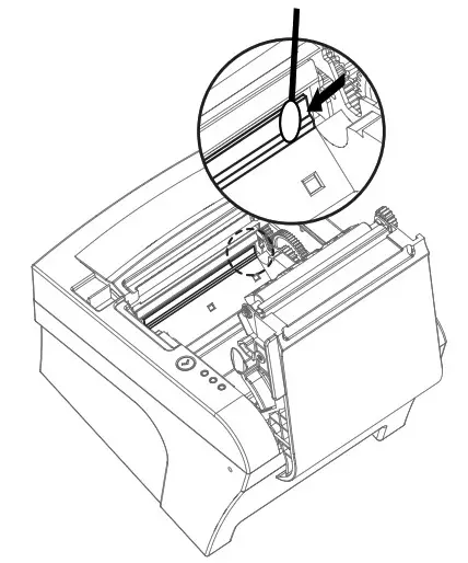sewoo SLK-TL20X Series Receipt Printe- Printer Cleaning