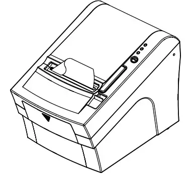 sewoo SLK-TL20X Series Receipt Printe- paper as shown