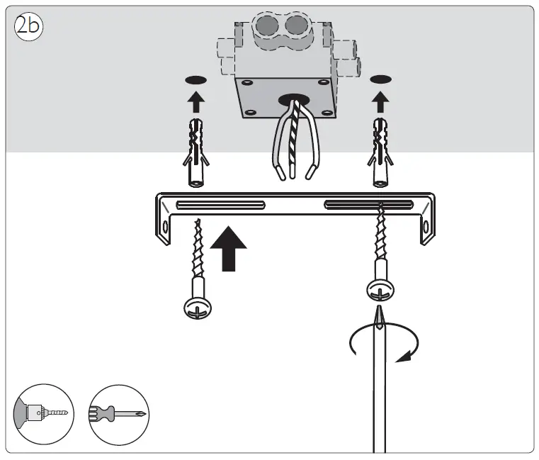PHILIPS 399856 Star LED Ceiling Spotlight 16 W Warm White Silver fig5