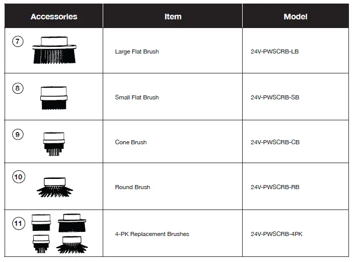 Optional Accessories