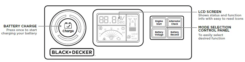BLACK-DECKER-BC15BD-15 Amp-Bench-Battery-Charger-fig 1