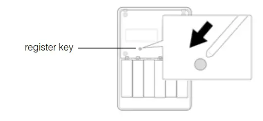 HUMANTECHNIK 25800 Door Monitor System - Registering additional door monitors