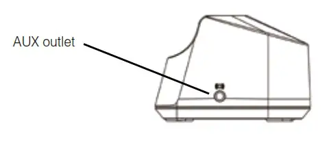 HUMANTECHNIK 25800 Door Monitor System - Video receiver AUX output