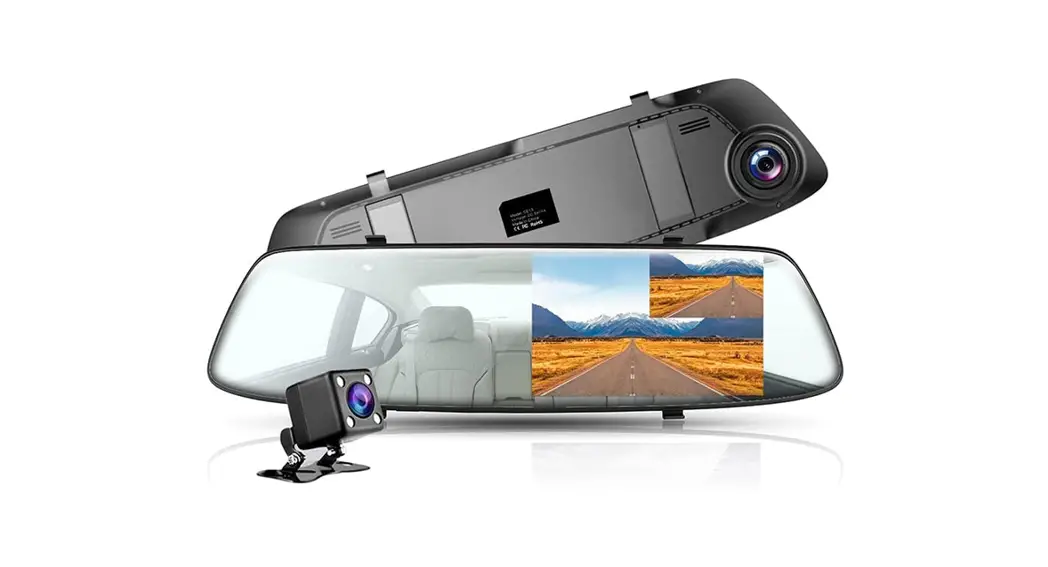 Toguard Ce13 Dual Lens Rearview Mirror Dash Cam User Manual