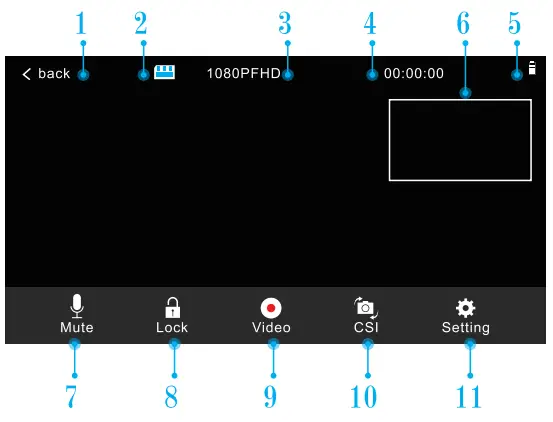 TOGUARD CE13 Dual Lens Rearview Mirror Dash Cam - fincion2
