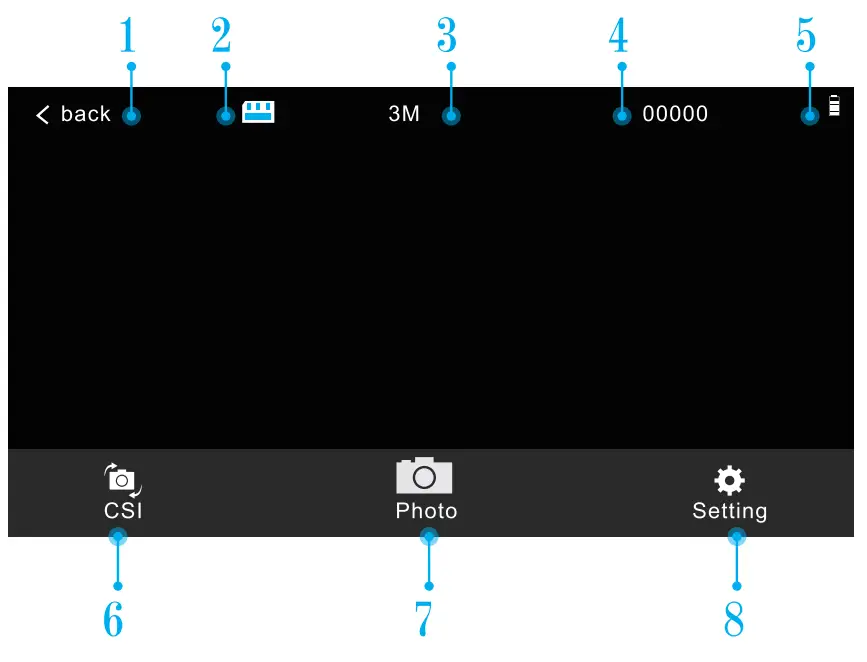 TOGUARD CE13 Dual Lens Rearview Mirror Dash Cam -photo mode
