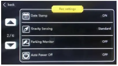 TOGUARD CE13 Dual Lens Rearview Mirror Dash Cam - prompt