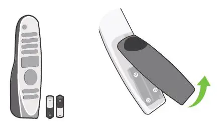 Inserting the battery 1