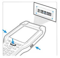 Honeywell EDA61K Series ScanPal Mobile Computer Powered by Android - scan demo