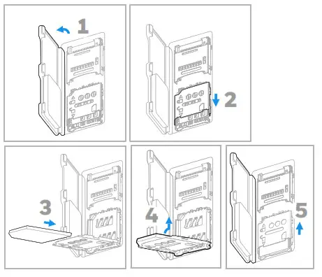 Honeywell EDA61K Series ScanPal Mobile Computer Powered by Android - sim card
