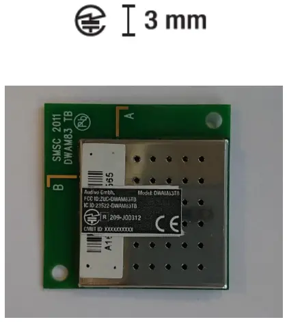 AUDIVO DWAM83TB Digital Wireless Audio Transceiver Module logo main img 5