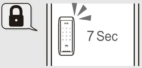 Epic Systems ES T153 Digital Door Lock - 156